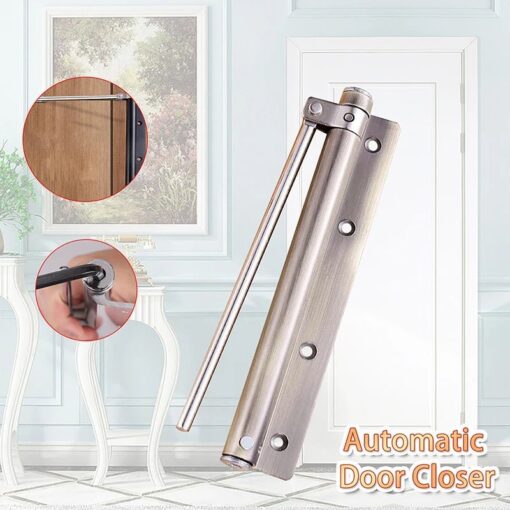 Ferme-porte automatique réglable